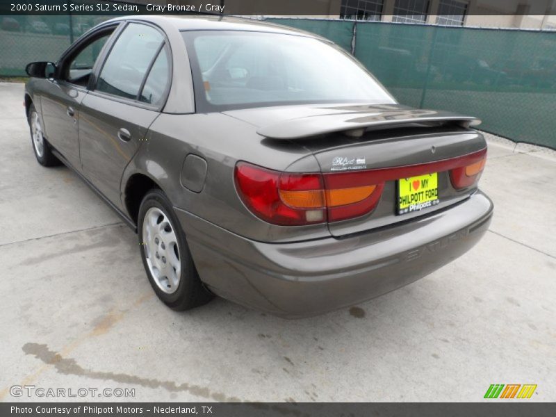 Gray Bronze / Gray 2000 Saturn S Series SL2 Sedan