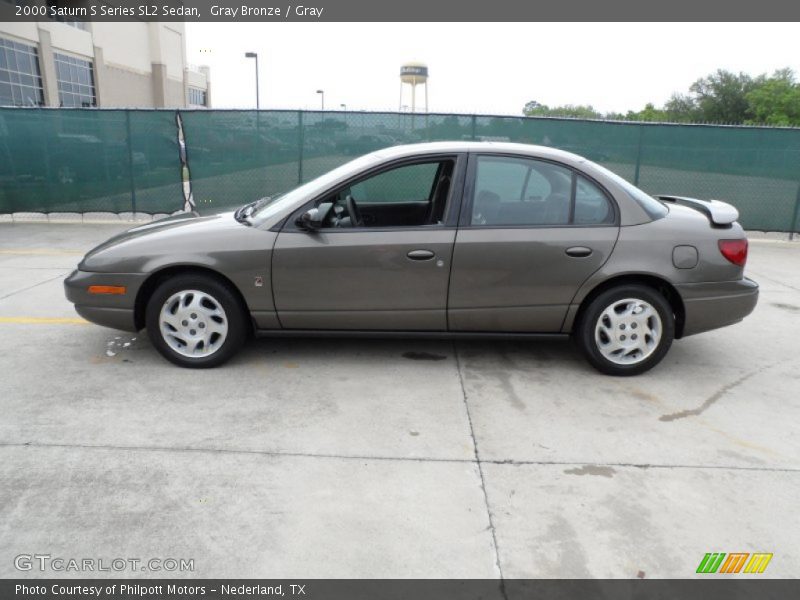 Gray Bronze / Gray 2000 Saturn S Series SL2 Sedan