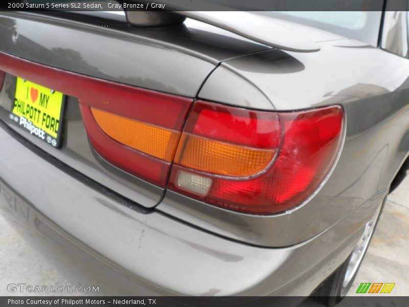 Gray Bronze / Gray 2000 Saturn S Series SL2 Sedan