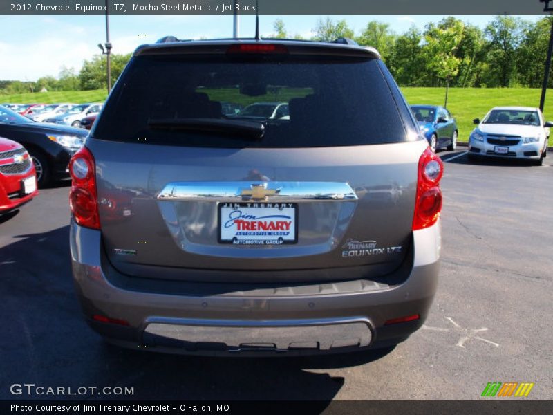 Mocha Steel Metallic / Jet Black 2012 Chevrolet Equinox LTZ