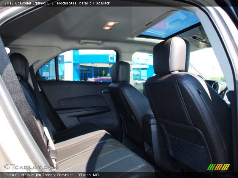 Mocha Steel Metallic / Jet Black 2012 Chevrolet Equinox LTZ