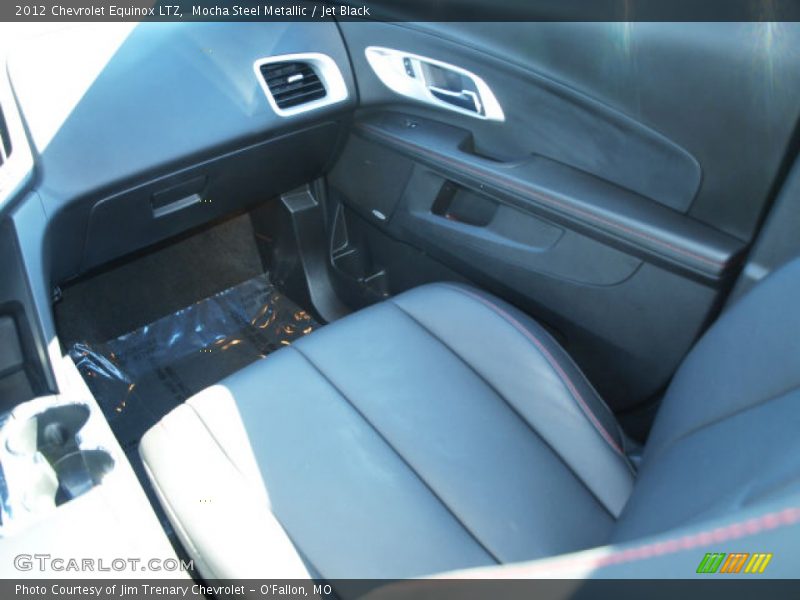 Mocha Steel Metallic / Jet Black 2012 Chevrolet Equinox LTZ
