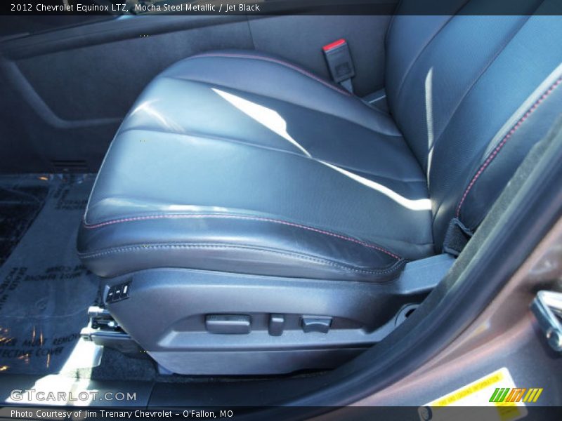 Mocha Steel Metallic / Jet Black 2012 Chevrolet Equinox LTZ