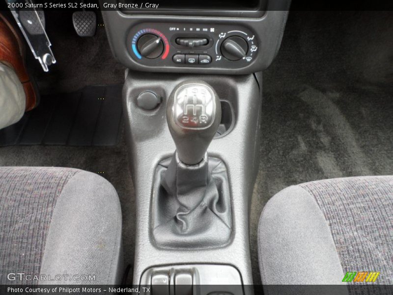 Gray Bronze / Gray 2000 Saturn S Series SL2 Sedan