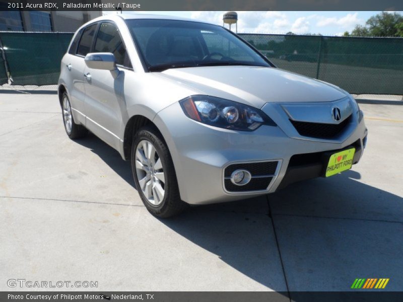 Palladium Metallic / Taupe 2011 Acura RDX