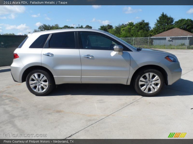 Palladium Metallic / Taupe 2011 Acura RDX