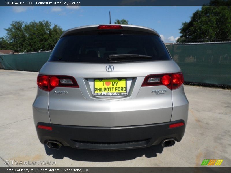 Palladium Metallic / Taupe 2011 Acura RDX