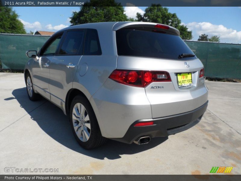 Palladium Metallic / Taupe 2011 Acura RDX