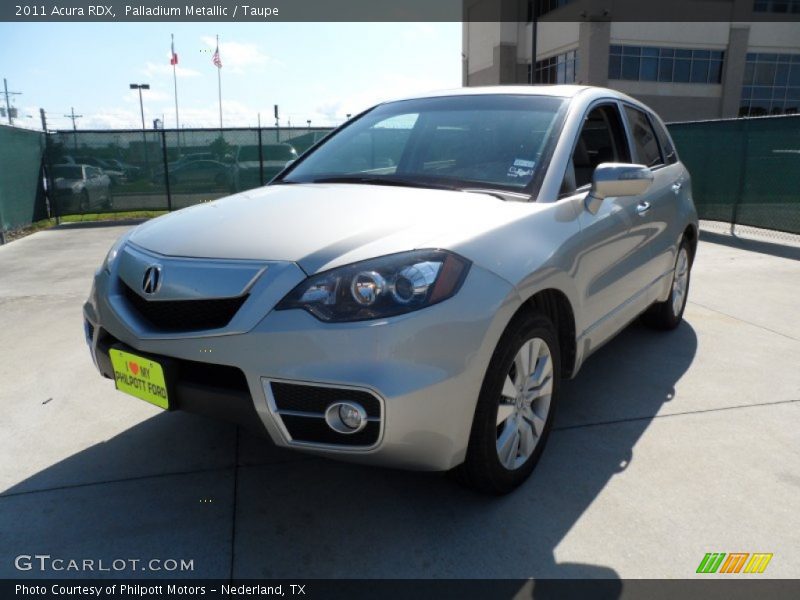 Palladium Metallic / Taupe 2011 Acura RDX