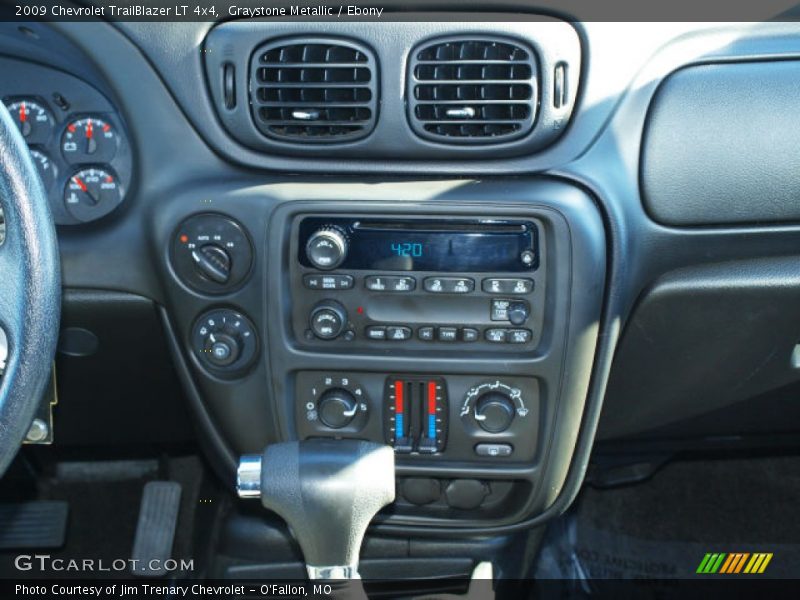 Graystone Metallic / Ebony 2009 Chevrolet TrailBlazer LT 4x4