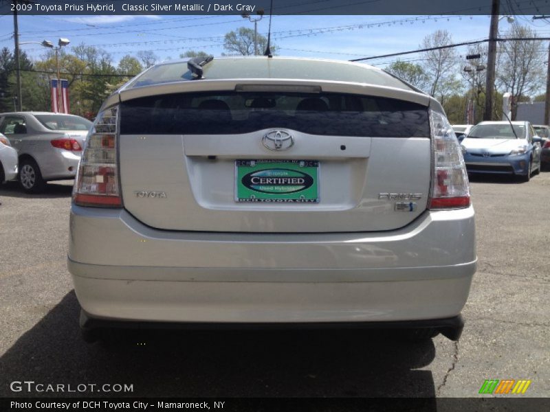 Classic Silver Metallic / Dark Gray 2009 Toyota Prius Hybrid