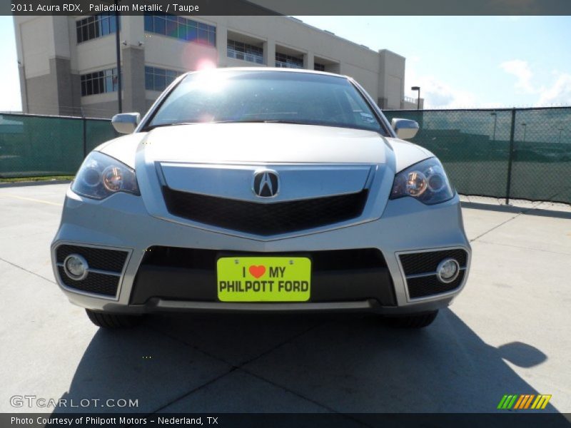 Palladium Metallic / Taupe 2011 Acura RDX
