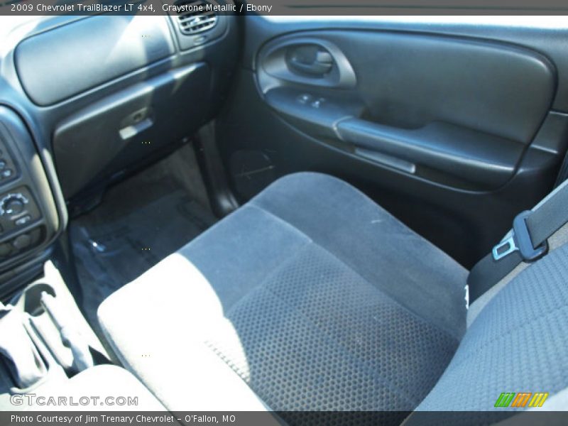 Graystone Metallic / Ebony 2009 Chevrolet TrailBlazer LT 4x4