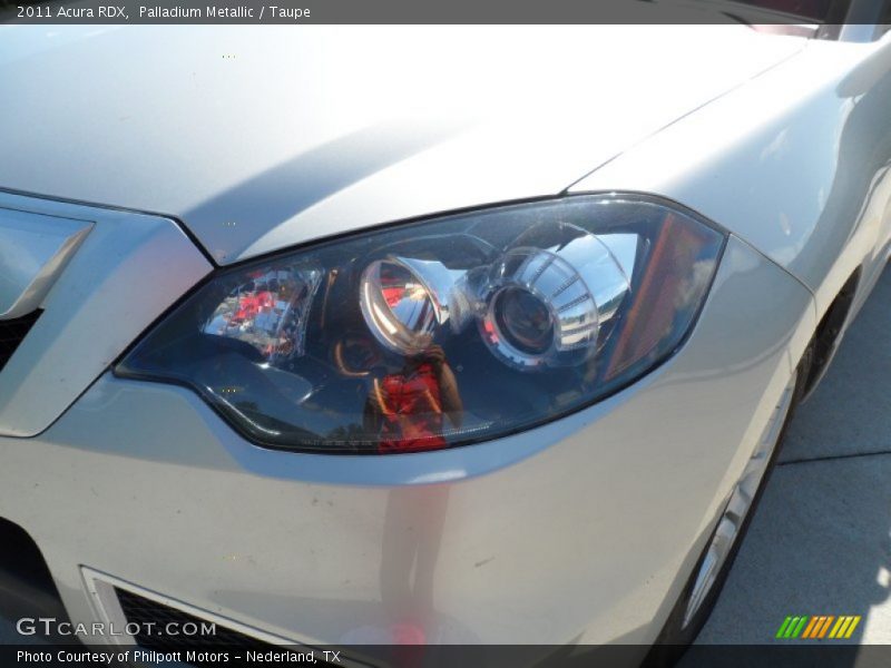 Palladium Metallic / Taupe 2011 Acura RDX