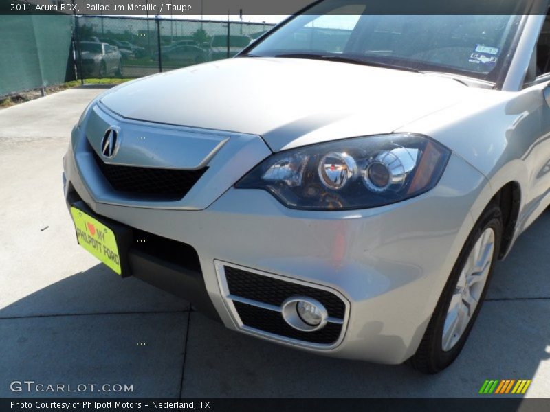 Palladium Metallic / Taupe 2011 Acura RDX