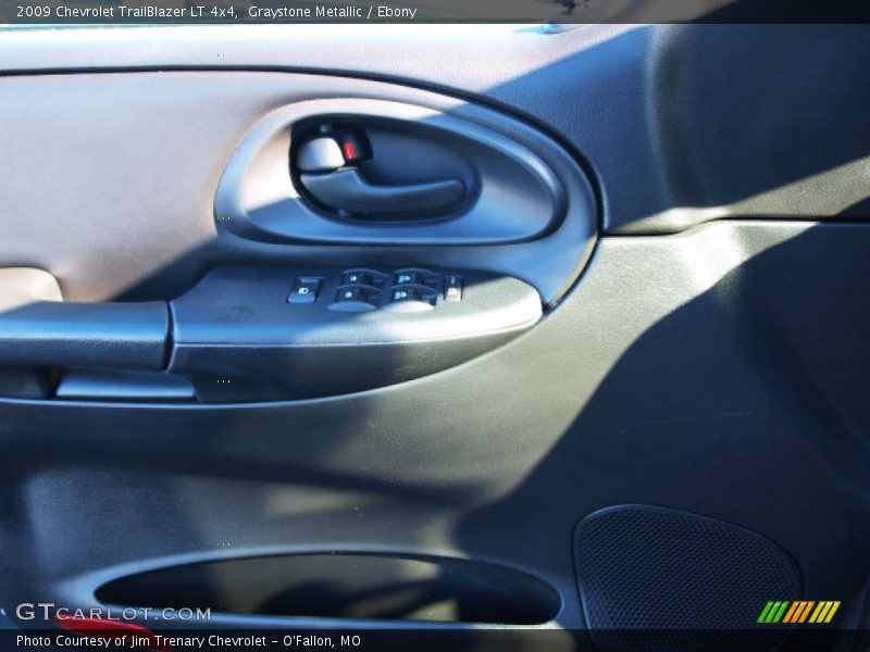 Graystone Metallic / Ebony 2009 Chevrolet TrailBlazer LT 4x4