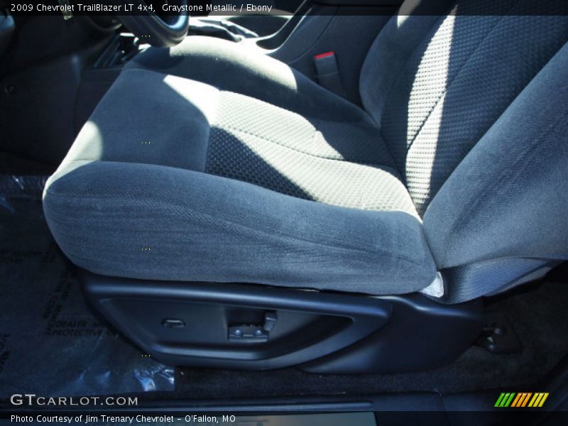 Graystone Metallic / Ebony 2009 Chevrolet TrailBlazer LT 4x4