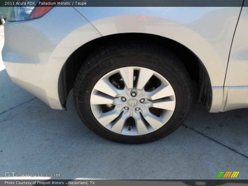 Palladium Metallic / Taupe 2011 Acura RDX