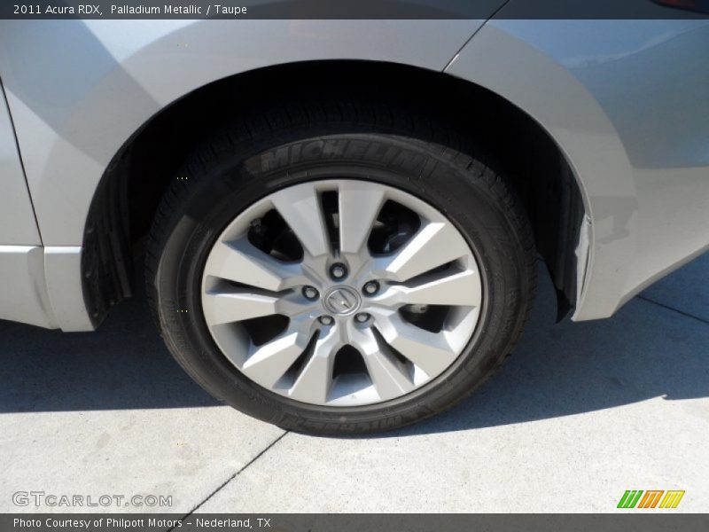 Palladium Metallic / Taupe 2011 Acura RDX