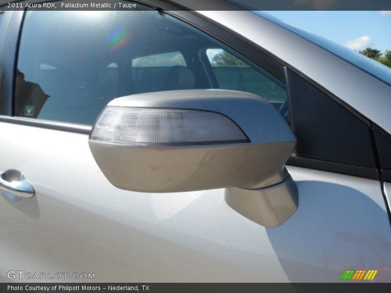 Palladium Metallic / Taupe 2011 Acura RDX