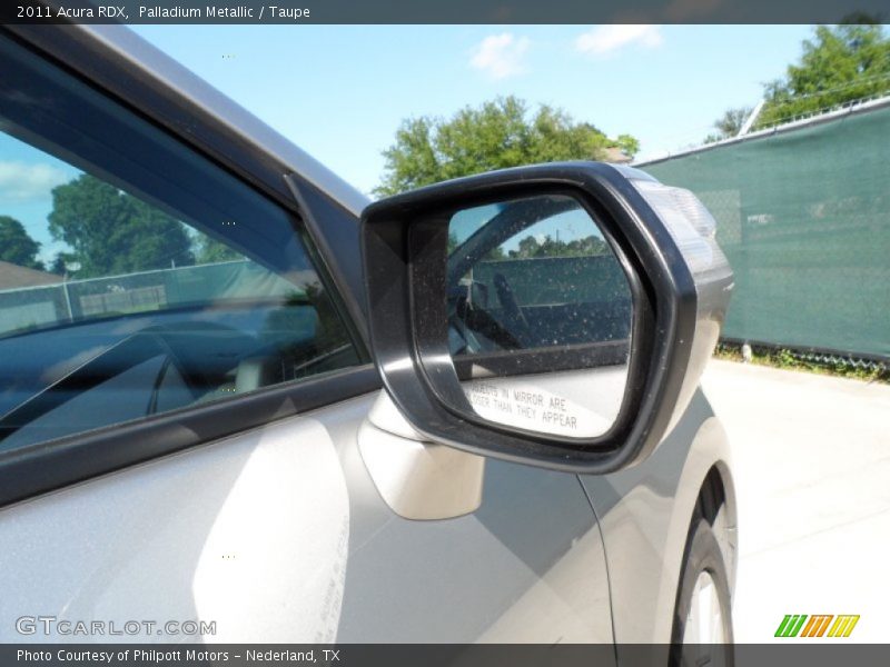 Palladium Metallic / Taupe 2011 Acura RDX