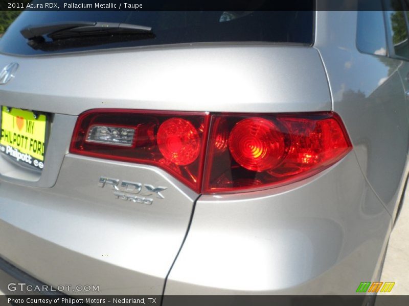 Palladium Metallic / Taupe 2011 Acura RDX