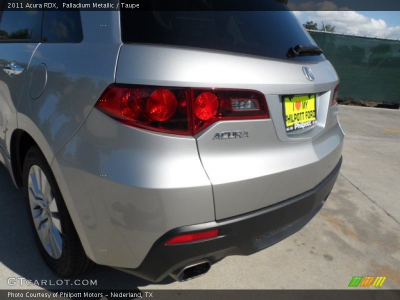 Palladium Metallic / Taupe 2011 Acura RDX