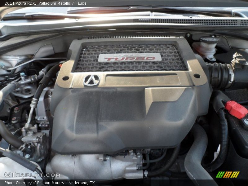 Palladium Metallic / Taupe 2011 Acura RDX