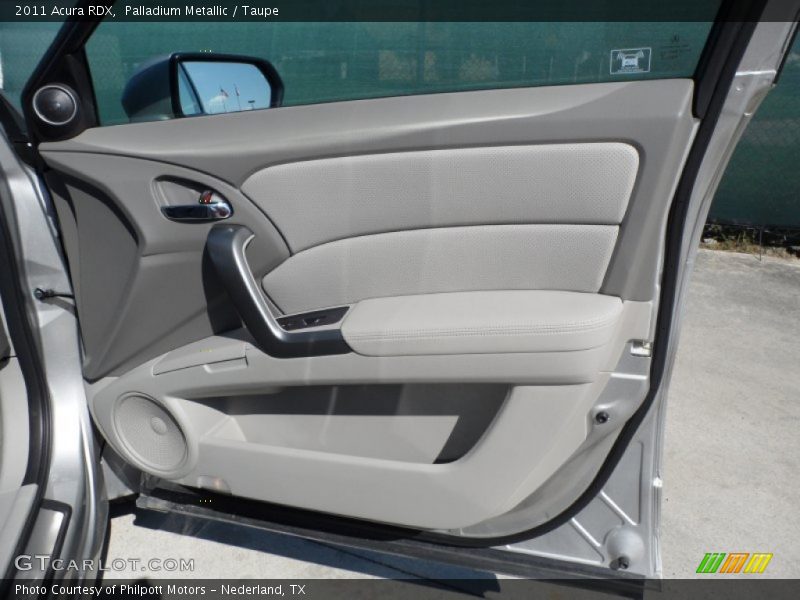 Palladium Metallic / Taupe 2011 Acura RDX