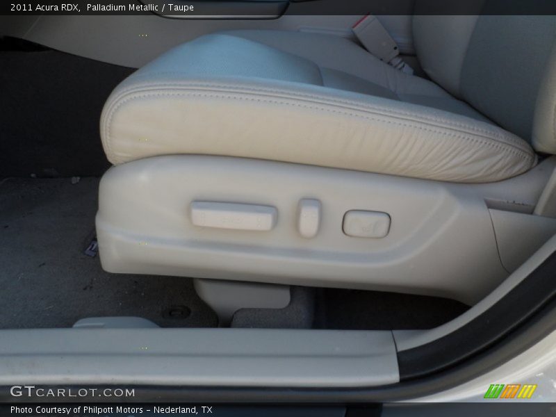 Palladium Metallic / Taupe 2011 Acura RDX