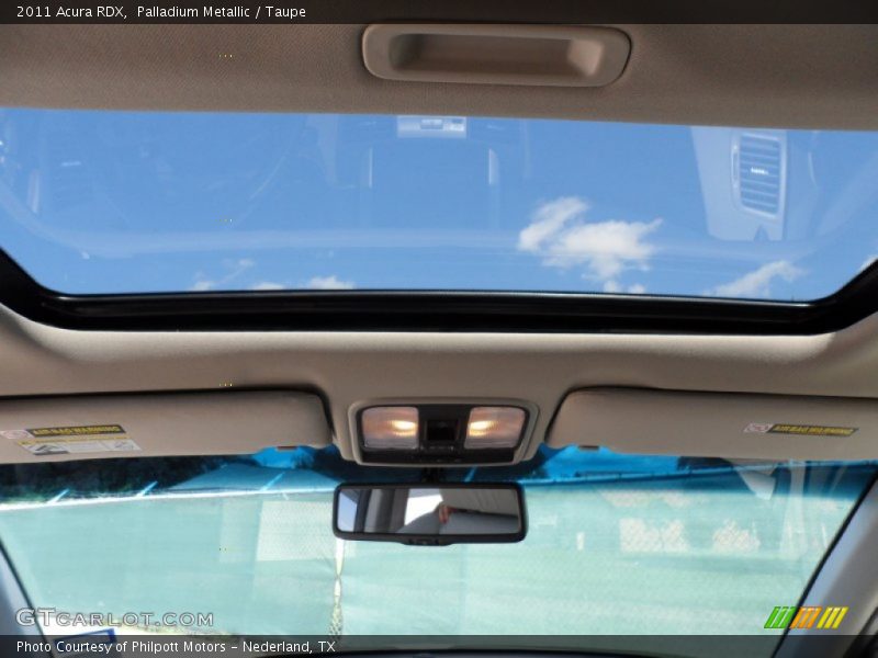 Palladium Metallic / Taupe 2011 Acura RDX