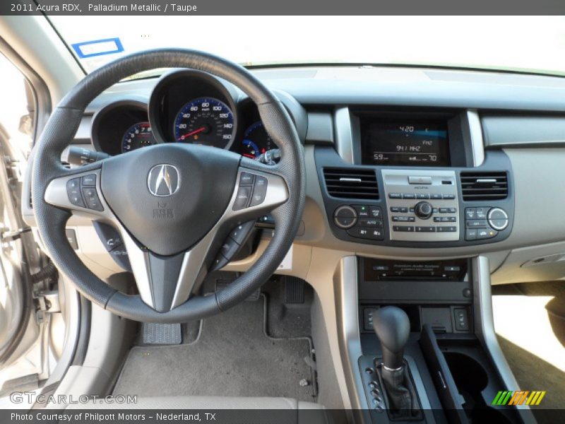 Palladium Metallic / Taupe 2011 Acura RDX