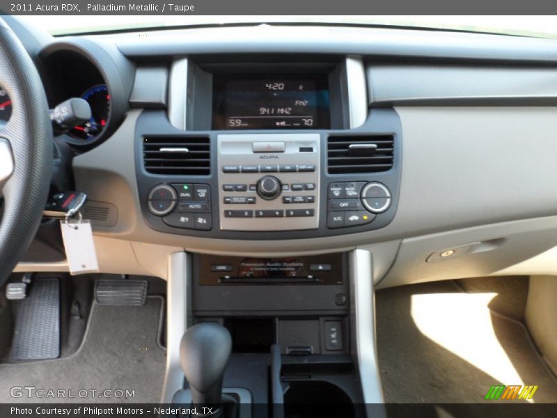 Palladium Metallic / Taupe 2011 Acura RDX