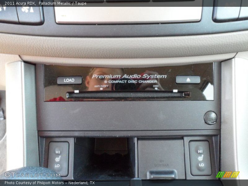 Palladium Metallic / Taupe 2011 Acura RDX