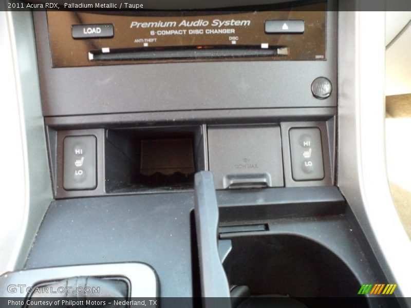 Palladium Metallic / Taupe 2011 Acura RDX