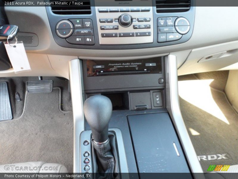Palladium Metallic / Taupe 2011 Acura RDX