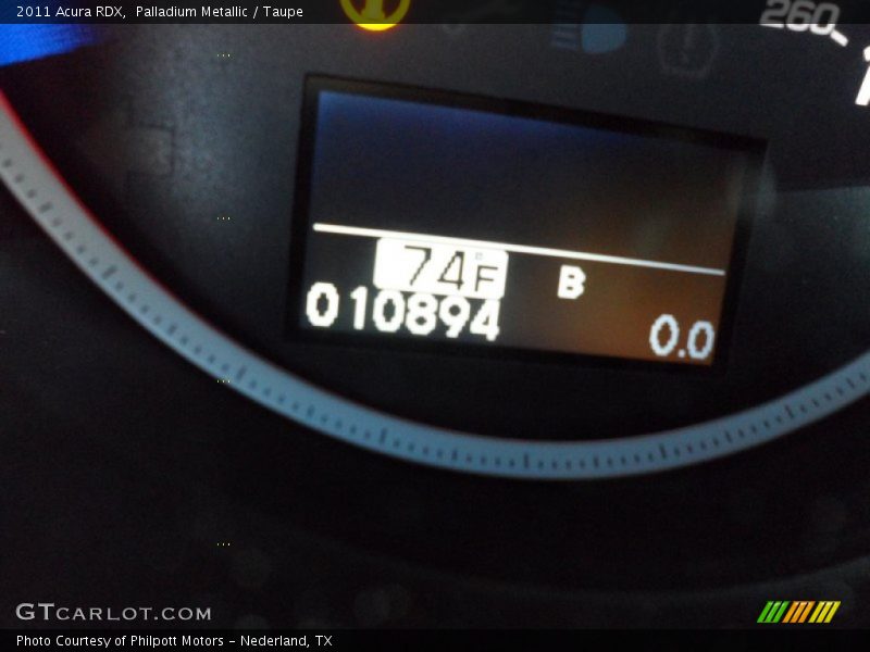 Palladium Metallic / Taupe 2011 Acura RDX