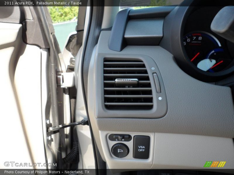 Palladium Metallic / Taupe 2011 Acura RDX