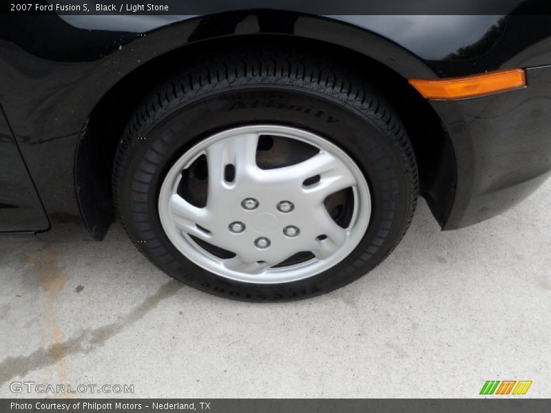 Black / Light Stone 2007 Ford Fusion S