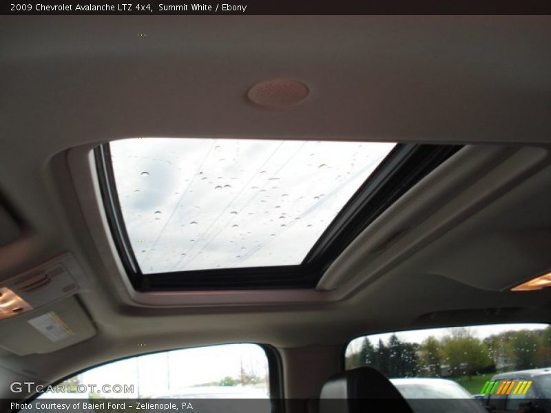 Summit White / Ebony 2009 Chevrolet Avalanche LTZ 4x4