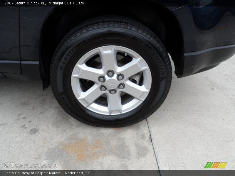 Midnight Blue / Black 2007 Saturn Outlook XE