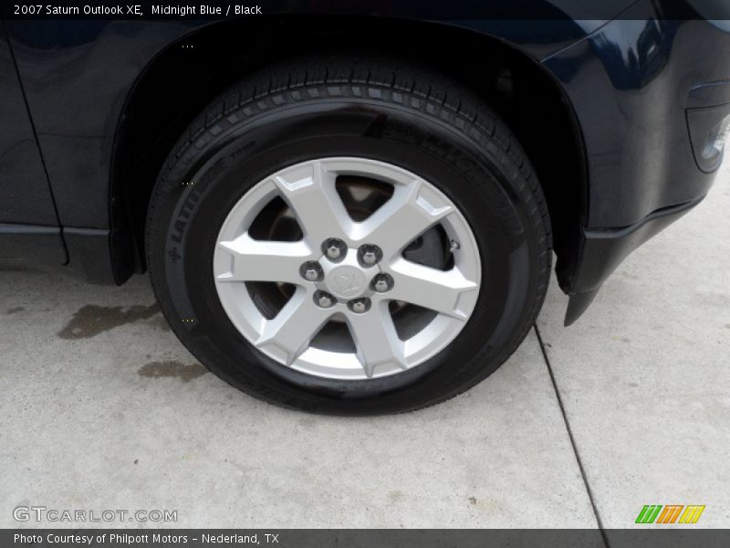 Midnight Blue / Black 2007 Saturn Outlook XE