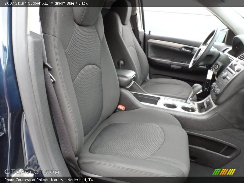 Midnight Blue / Black 2007 Saturn Outlook XE