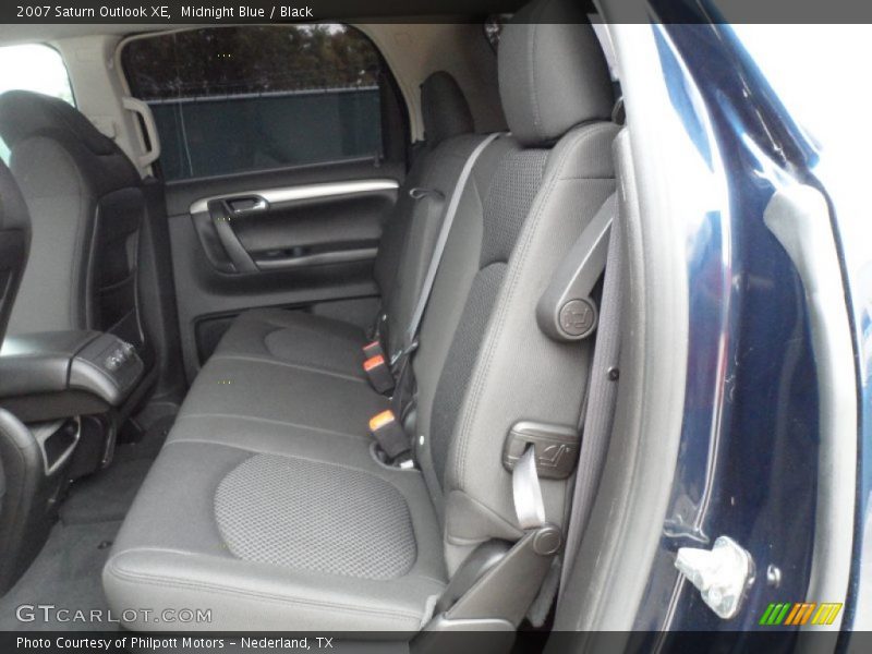 Midnight Blue / Black 2007 Saturn Outlook XE