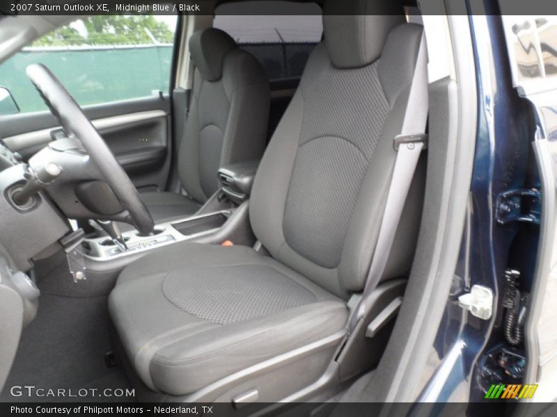 Midnight Blue / Black 2007 Saturn Outlook XE