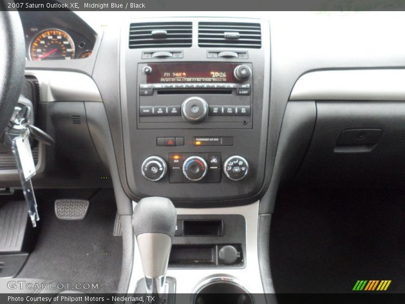 Midnight Blue / Black 2007 Saturn Outlook XE