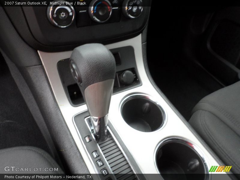 Midnight Blue / Black 2007 Saturn Outlook XE