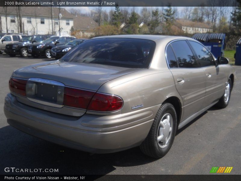 Light Bronzemist Metallic / Taupe 2000 Buick LeSabre Limited