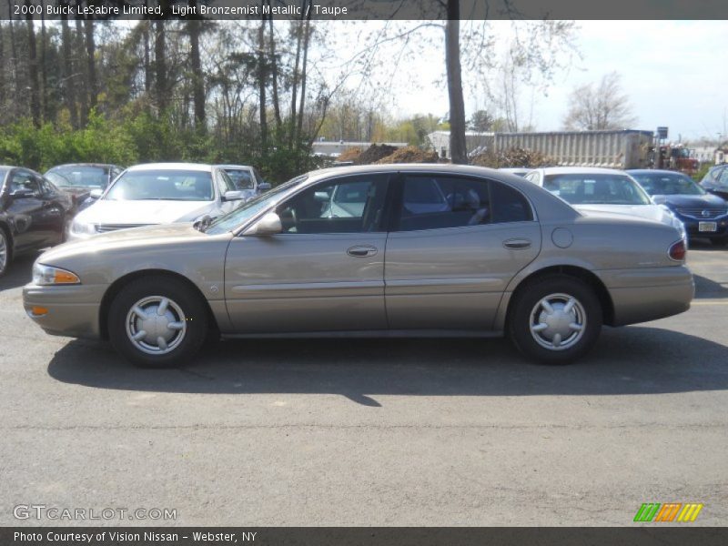 Light Bronzemist Metallic / Taupe 2000 Buick LeSabre Limited