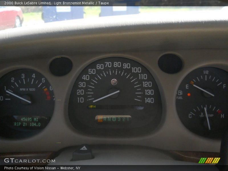 Light Bronzemist Metallic / Taupe 2000 Buick LeSabre Limited